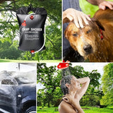 NNETM Portable Camping Shower Bag with Hose (20L)