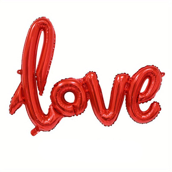 NNETM Romantic Love Letter Foil Balloon for Weddings
