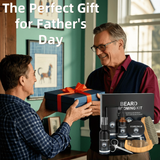 Men's Beard Grooming Kit with Oil, Balm and Accessories