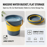Foldable Portable Water Bucket with Handle