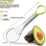 NNETM Stainless Steel Avocado Slicer Cutter