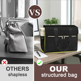 NNETM Large Capacity Laptop Tote Briefcase