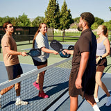 NNETM Pickleball Paddle Set 4-Pack Fiberglass Beginners