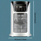 NNEOBA Stay Fresh with Our Portable Smart AC Featuring 7 Ambient LED Lights