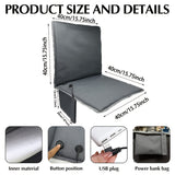 NNETM Heated USB Seat Cushion 3-Level Warmer