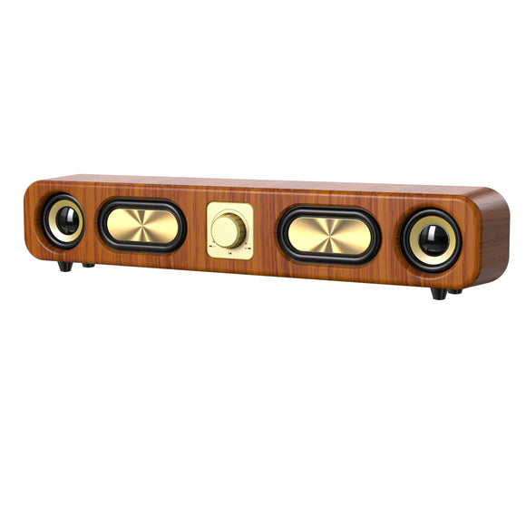NNETM Wireless Dual Bass Speaker with Rechargeable Battery