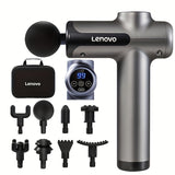 NNETM Massage Gun – Silent USB Rechargeable Massager with 8 Attachments
