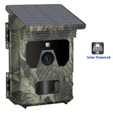 NNETM Solar-Powered 4K Wildlife Trail Cam Hunting Camera