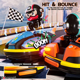 NNETM Remote Control Dual Bumper Cars Set with Lights
