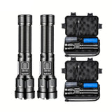 NNETM LED Flashlight with COB Work Light Rechargeable (5000LM)