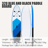NNETM Inflatable SUP Paddle Board Double Layer