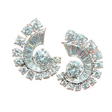 Sterling Silver Moissanite Earrings – Elegant Luxury Stud Earrings for Daily Wear & Special Occasions