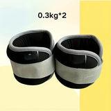 NNETM 1 Pair 0.6kg Strength Training Ankle Weights - Leg Exercise Equipment