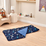 NNETM Rocket Pattern Nap Mat for Kids Travel & Daycare