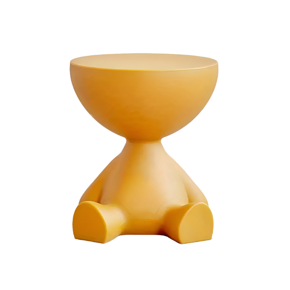 NNETM Legless Side Table - Ginger Color, 37x41cm
