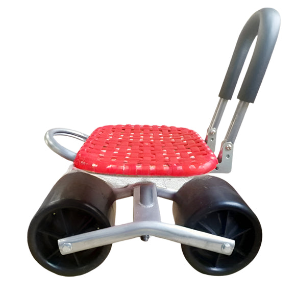 NNETM Garden Sled Cart with Two Wheels