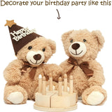 NNEOBA 5pcs Valentines Plush Bears Stuffed Animals