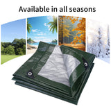 NNEOBA Large Waterproof Camping Tarp Outdoor Sun Shelter (Green)