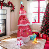 NNEOBA Inflatable Christmas Tree with LED Lights