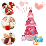 NNEOBA Inflatable Christmas Tree with LED Lights