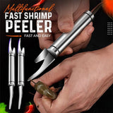 NNEOBA 6-in-1 Multifunctional Shrimp Peeler & Fish Scaler