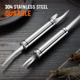 NNEOBA 6-in-1 Multifunctional Shrimp Peeler & Fish Scaler
