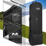 NNETM Golf Travel Bag with Wheels