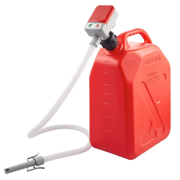 NNETM Portable Battery-Powered Fuel Pump Nozzle Series - Red