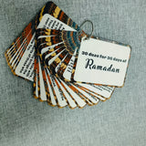 NNETM 30-Day Ramadan Duas Cards with English and Arabic
