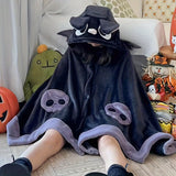 NNETM Bat Hooded Wearable Blanket with Detachable Nose