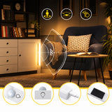 3pcs Rechargeable Motion Sensor Cabinet Lights USB-C