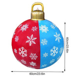NNEOBA Light Up Inflatable Christmas Ball