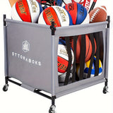 NNETM Ball Storage Cart with Wheels