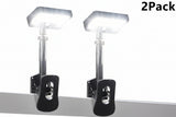 NNETM 2-Pack Solar Motion Sensor Lights – Super Bright LED, Clip-On, IP65 Waterproof for Yard, Garden & Patio