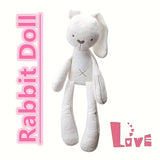 NNETM Adorable Plush Long-legged Rabbit Baby Doll Toy