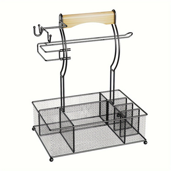 NNETM Ultimate Grill Caddy Organizer Condiment Holder