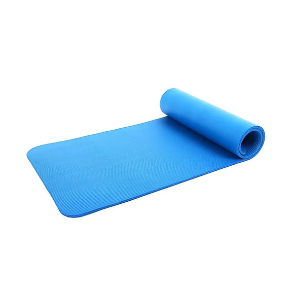 NNEOBA Thickened High Elastic Blue Yoga Mat