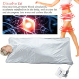 NNETM Far Infrared Sauna Blanket for Slimming & Detox(White)