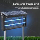 NNETM Solar Mosquito Lamp Outdoor USB Camping Garden Light