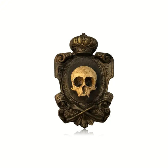 NNETM Gothic Skull Wall Hanging Decor - Resin Pendant