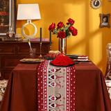 NNETM Red Heart-shaped Rattan Decorative Balls Set - 12pcs