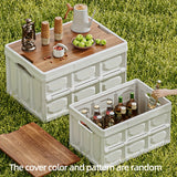 NNETM Outdoor Camping Storage Box Foldable Organizer