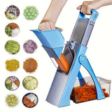 NNETM Vegetable Cutter Multifunctional Manual Slicer