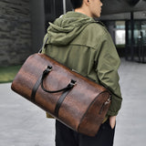 NNETM Crocodile Pattern Travel Duffel Bag
