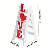 NNETM Valentine Love Word Art Red Tabletop Decoration