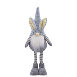 NNETM Standing Easter Bunny Gnome Plush Figurine