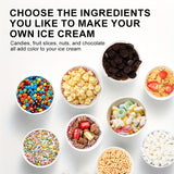NNETM Ice Cream Maker Attachment for Mixer