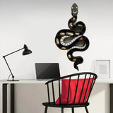 NNETM Serpent-Style Wooden Storage Rack: A Slithering Solution