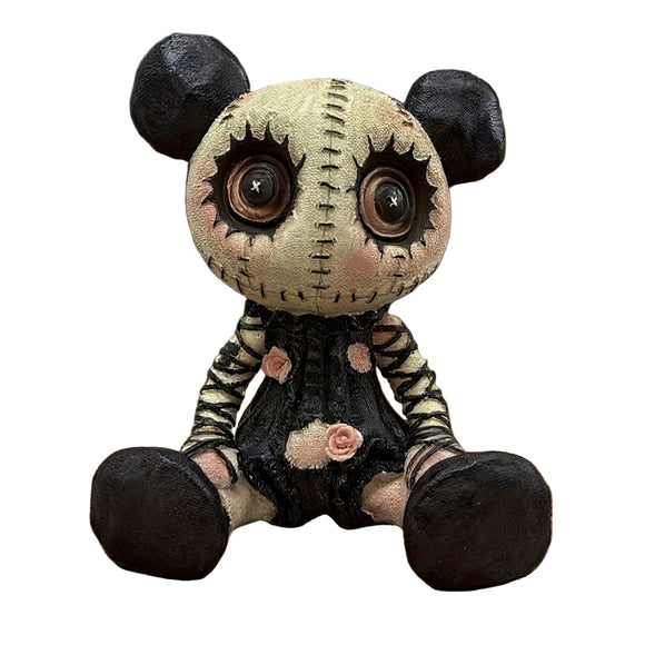 NNETM Halloween Resin Doll with Pumpkin Ears
