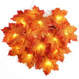 NNEOBA Christmas Decoration Maple Leaf LED Light String Garland